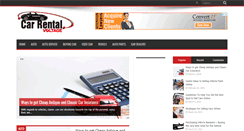 Desktop Screenshot of carrentalvoltage.com